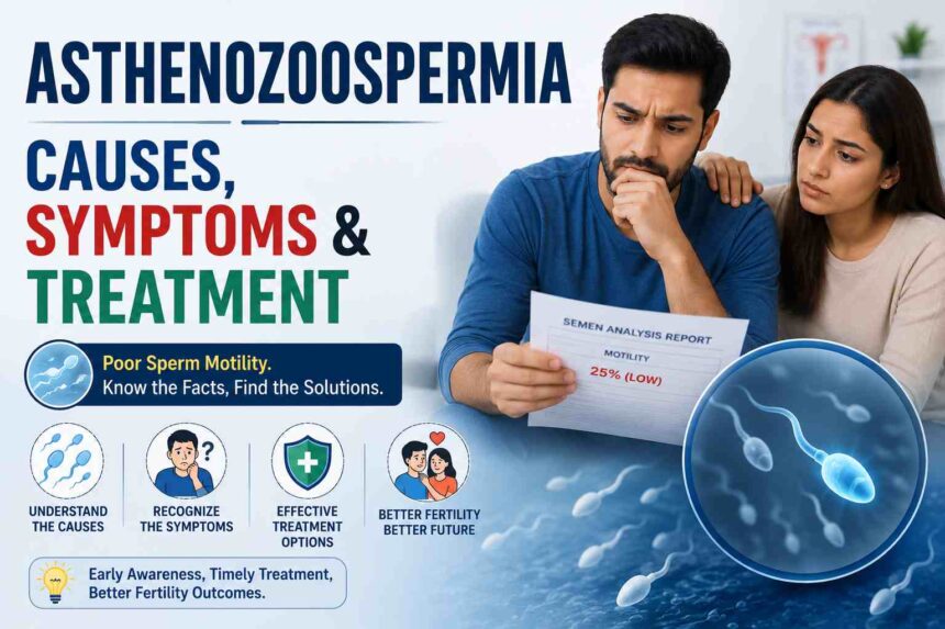 Asthenozoospermia Causes, Symptoms & Treatment 