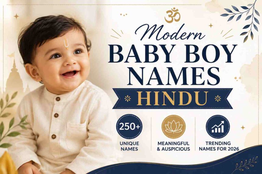 modern baby boy names hindu