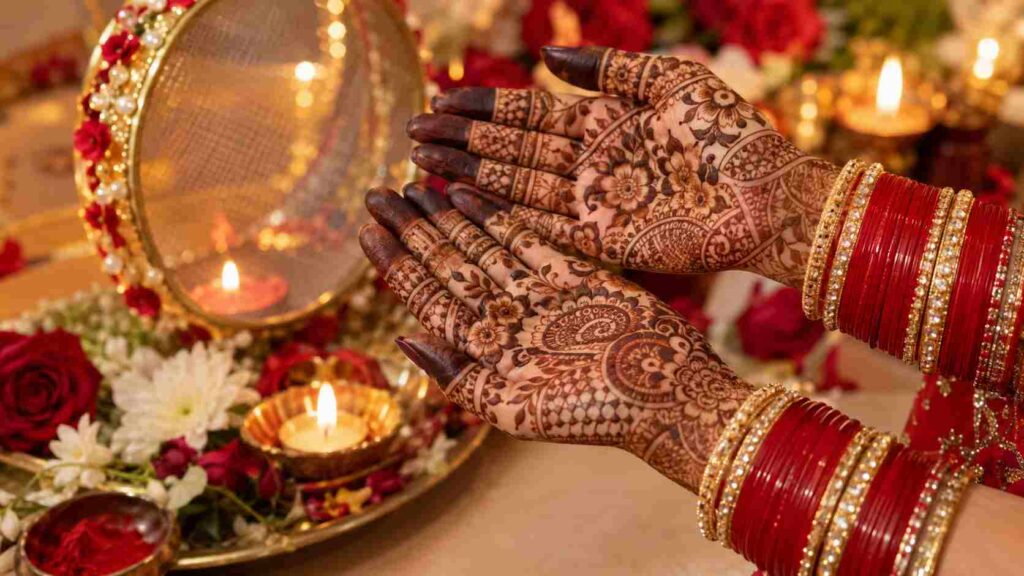 Karwachauth Makeup Look 2026